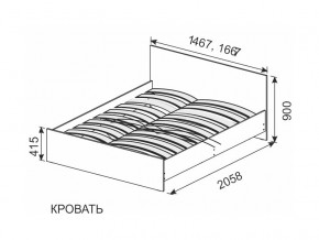 Кровать 1600х2000 ортопедическое основание в Ялуторовске - yalutorovsk.магазин96.com | фото