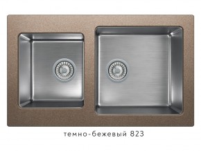 Мойка комбинированная Tolero twist TTS-840 Темно-бежевый 823 в Ялуторовске - yalutorovsk.магазин96.com | фото