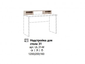 Надстройка для стола 31 (Полка) в Ялуторовске - yalutorovsk.магазин96.com | фото