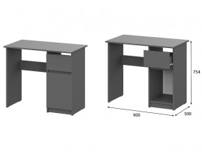 Стол письменный 900 Денвер Графит серый в Ялуторовске - yalutorovsk.магазин96.com | фото